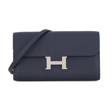 将图像加载到图库查看器中,HERMES Constance to Go Blue Nuit Evercolor