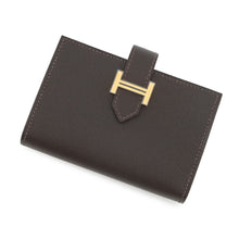 Load image into Gallery viewer, HERMES Bearn Mini Coin purse included Be Blanc Veau Madame