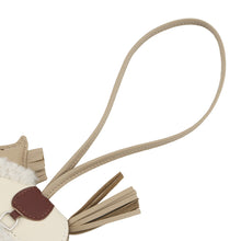 Load image into Gallery viewer, HERMES Rodeo Loveo Plush Beige Marfa/Terre/Craie Lambskin Mouton Size PM