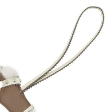 Load image into Gallery viewer, HERMES Buddy Bag Charm Collar Etoupe/Craie Lambskin Mouton
