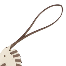 将图像加载到图库查看器中,HERMES Bag Charm Cheval Tresse Nata / Etoupe Epsom
