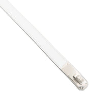 Load image into Gallery viewer, HERMES Kelly Belt White Epsom