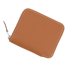 Load image into Gallery viewer, HERMES Azap compact silk in Gold Epsom