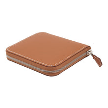 Load image into Gallery viewer, HERMES Azap compact silk in Gold Epsom