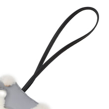 Load image into Gallery viewer, HERMES Buddy Bag Charm Black Lambskin Mouton