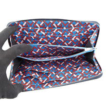 Load image into Gallery viewer, HERMES Azap Long silk in Blue Indigo Epsom