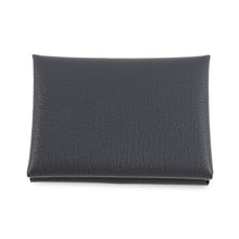 Load image into Gallery viewer, HERMES Calvi Duo Ardoise Chevre Myzore Goatskin