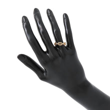 将图像加载到图库查看器中,HERMES Chaine d'Ancre Anchene Ring Size PM/52#12 18K Pink Gold