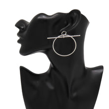 Load image into Gallery viewer, HERMES Loop Earrings Size MM SV925