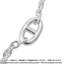 将图像加载到图库查看器中,HERMES Chaine d'Ancre Farandole Bracelet Size SH SV925