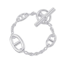 Load image into Gallery viewer, HERMES Chaine d'Ancre Farandole Bracelet Size XSH104567B 00XS SV925