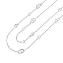 Load image into Gallery viewer, HERMES Chaine d'Ancre Farandole Necklace Size 120 SV925
