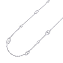 Load image into Gallery viewer, HERMES Chaine d'Ancre Farandole Necklace Size 80 SV925