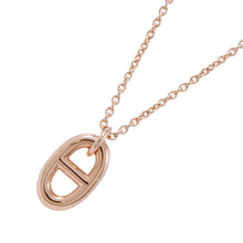将图像加载到图库查看器中,HERMES Chaine d'Ancre Farandole Necklace 18K Pink Gold