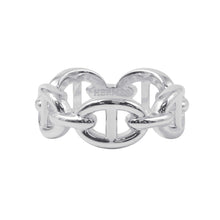 Load image into Gallery viewer, HERMES Chaine d'Ancre Anchene Ring Size 49 SV925