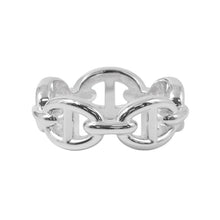 Load image into Gallery viewer, HERMES Chaine d'Ancre Anchene Ring Size 49 SV925