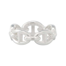 将图像加载到图库查看器中,HERMES Chaine d'Ancre Anchene Ring Size 52 SV925