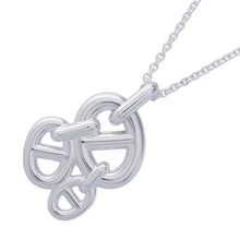 将图像加载到图库查看器中,HERMES Chaine d'Ancre Necklace SV925