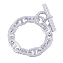 将图像加载到图库查看器中,HERMES Chaine d'Ancre Bracelet 10 frames Size GM SV925