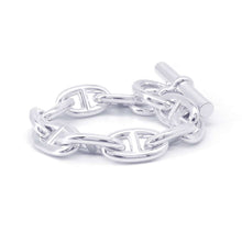 将图像加载到图库查看器中,HERMES Chaine d'Ancre Bracelet 10 frames Size GM SV925