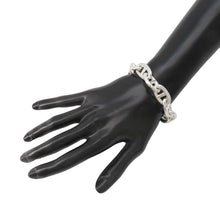 将图像加载到图库查看器中,HERMES Chaine d'Ancre Bracelet 11 frames Size TGM SV925