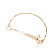 Load image into Gallery viewer, HERMES Bracelet "Clou de Forge" Size ST 18K Pink Gold