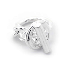 Load image into Gallery viewer, HERMES Croisette Ring Size 52/#12 SV925