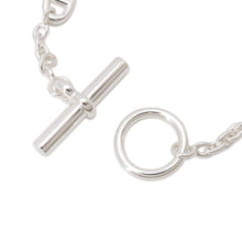 Load image into Gallery viewer, HERMES Chaine d'Ancre Farandole Bracelet Size LG SV925