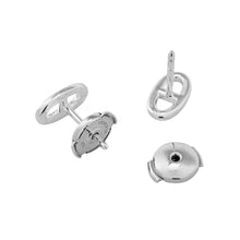 将图像加载到图库查看器中,HERMES Farandole Chaine d'Ancre Earrings Size TPM SV925