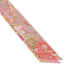 Load image into Gallery viewer, HERMES City of Light Twilly Pink/Jaune d'or/RoseH64103S Silk100%