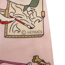 Load image into Gallery viewer, HERMES Scarf Twilly Academia Ipika Rose Nakul / Vert Amande / Multicolor Silk100%