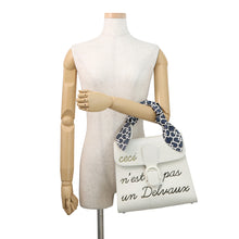 Load image into Gallery viewer, Delvaux Brillon Rumor WhiteAA0480BFF010DCM Box Calf Leather Size MM