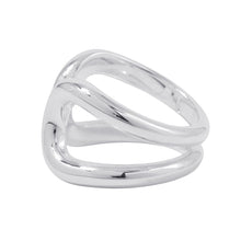 Load image into Gallery viewer, HERMES Lima Ring Size PM/49 SV925