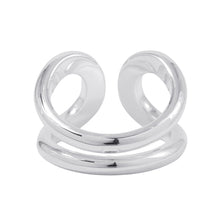 Load image into Gallery viewer, HERMES Lima Ring Size PM/49 SV925