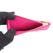 Load image into Gallery viewer, LOUIS VUITTON LV x TM Porte Carte Romy Cute PinkM14155 Monogram Empreinte Leather