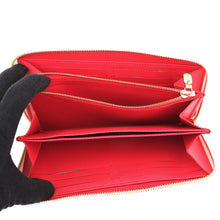 Load image into Gallery viewer, LOUIS VUITTON Zippy Wallet LV × TM WhiteM14240 Monogram Cherry