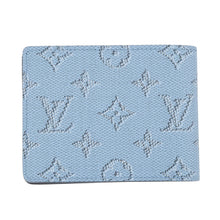 Load image into Gallery viewer, LOUIS VUITTON Portefeuille Multiple BlueM14691 Monogram・Heritage