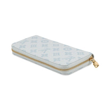 Load image into Gallery viewer, LOUIS VUITTON Zippy wallet Blue CourrierM27686 Monogram Origin