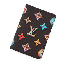 将图像加载到图库查看器中,LOUIS VUITTON Card Case Organizer - De Poche ChocolateM28282 Monogram Donut Canvas