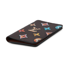 将图像加载到图库查看器中,LOUIS VUITTON Card Case Organizer - De Poche ChocolateM28282 Monogram Donut Canvas