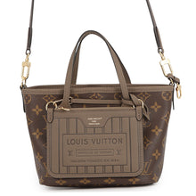 将图像加载到图库查看器中,LOUIS VUITTON Neverfull Inside Out BB Dark FangoM28349 Monogram