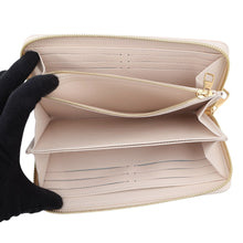 Load image into Gallery viewer, LOUIS VUITTON Zippy wallet Quartz TulleM28510 Monogram Empreinte Leather
