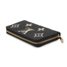 Load image into Gallery viewer, LOUIS VUITTON Zippy Wallet Noir/BeigeM28794 Monogram Empreinte Leather