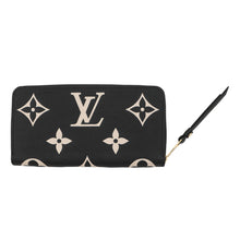 Load image into Gallery viewer, LOUIS VUITTON Zippy Wallet Noir/BeigeM28794 Monogram Empreinte Leather
