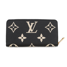 Load image into Gallery viewer, LOUIS VUITTON Zippy Wallet Noir/BeigeM28794 Monogram Empreinte Leather