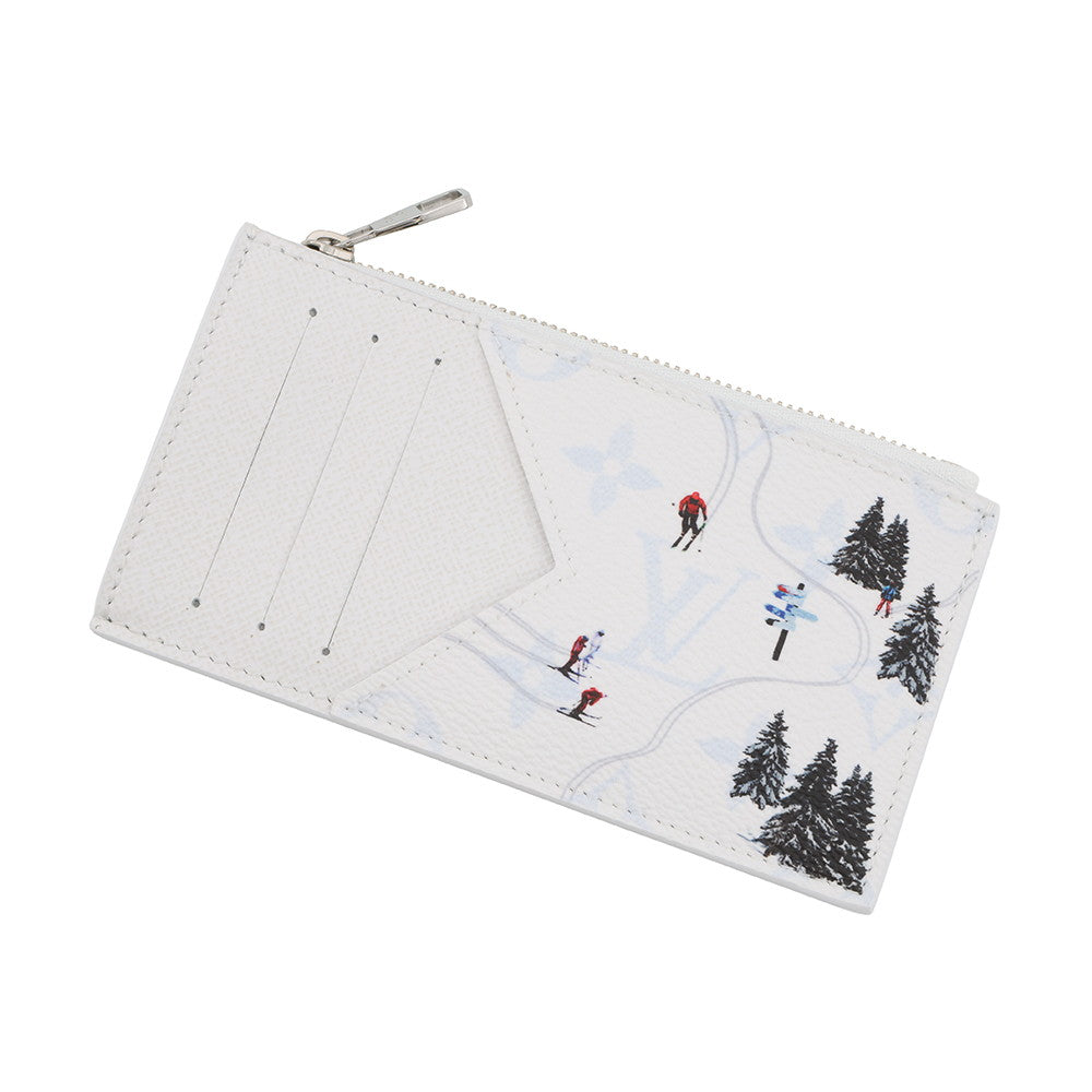 LOUIS VUITTON Japan Limited Edition Coin Card Holder Ski WhiteM29507 Monogram LOUIS VUITTON Japan Limited Edition Coin Card Holder Ski WhiteM29507 Monogram