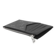 Load image into Gallery viewer, LOUIS VUITTON Coin card holder BlackM29656 Leather/Monogram Eclipse