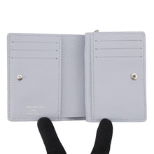 将图像加载到图库查看器中,LOUIS VUITTON Portefeuille Clare frozen blue CowhideLeather