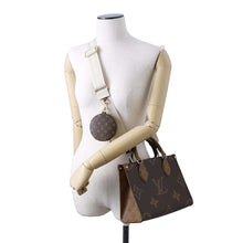 Load image into Gallery viewer, LOUIS VUITTON Onthego RedM46373 Monogram Monogram Reverse Canvas Size PM
