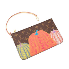将图像加载到图库查看器中,LOUIS VUITTON LV x YK Neverfull Pumpkin MulticolorM46468 Monogram Size MM